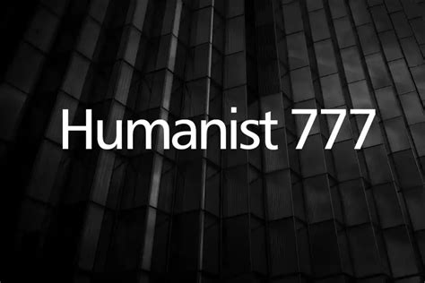 humanist 777|Iba pa.